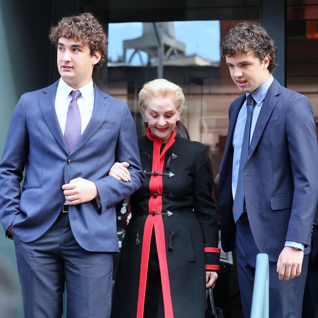 Carolina Herrera presume de nietos en la Gran Manzana: Magnus y Gerrit, protagonistas inesperados en su desfile de Nueva York
