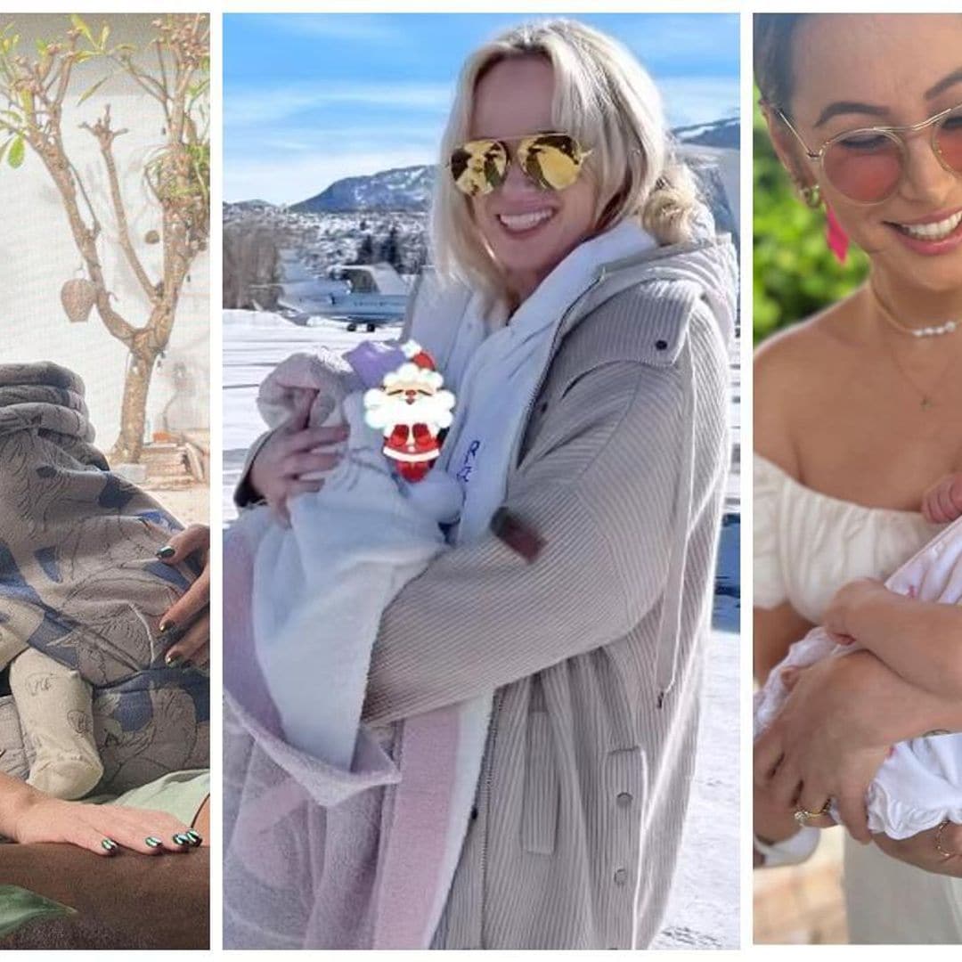 Famosas que celebrarán su primer Día de las Madres