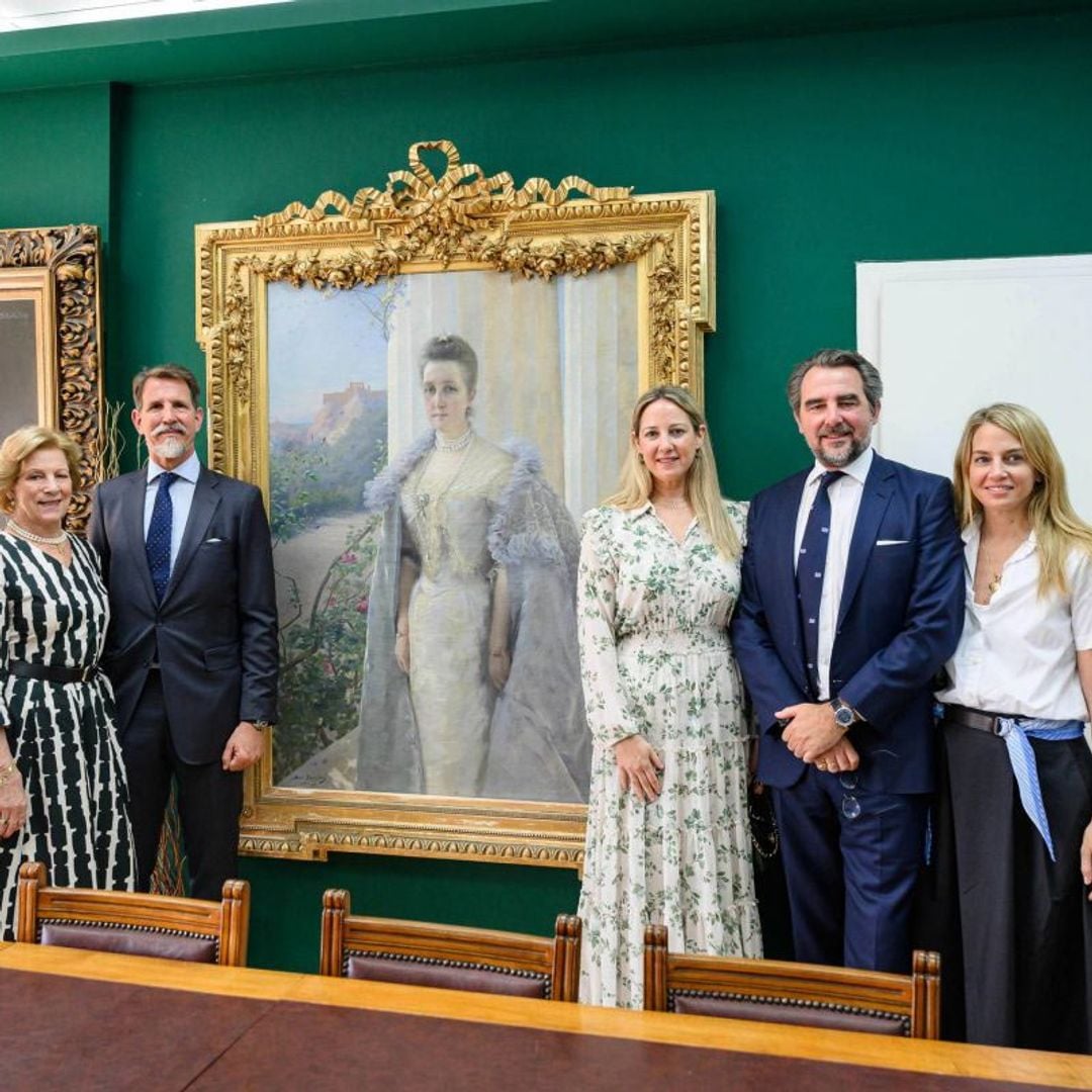 La princesa Teodora de Grecia reaparece junto a su marido tras 4 meses de ausencia