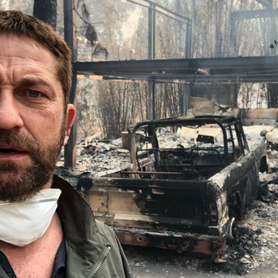 Así han vivido Gerard Butler, Charlie Sheen o Lady Gaga la catástrofe de los incendios en California