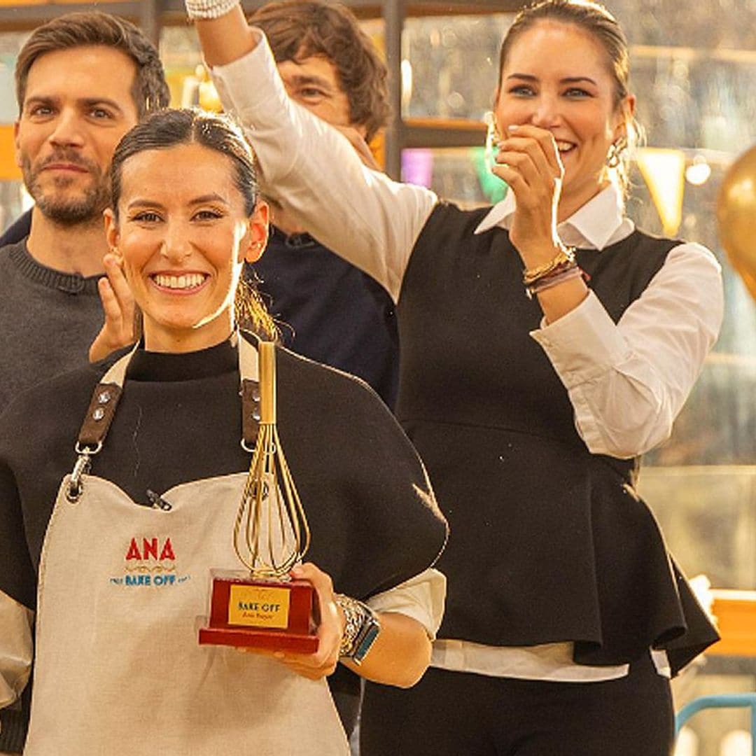 Ana Boyer gana 'Bake Off: Famosos al horno' y dedica el premio a su tercer bebé, que llegará pronto