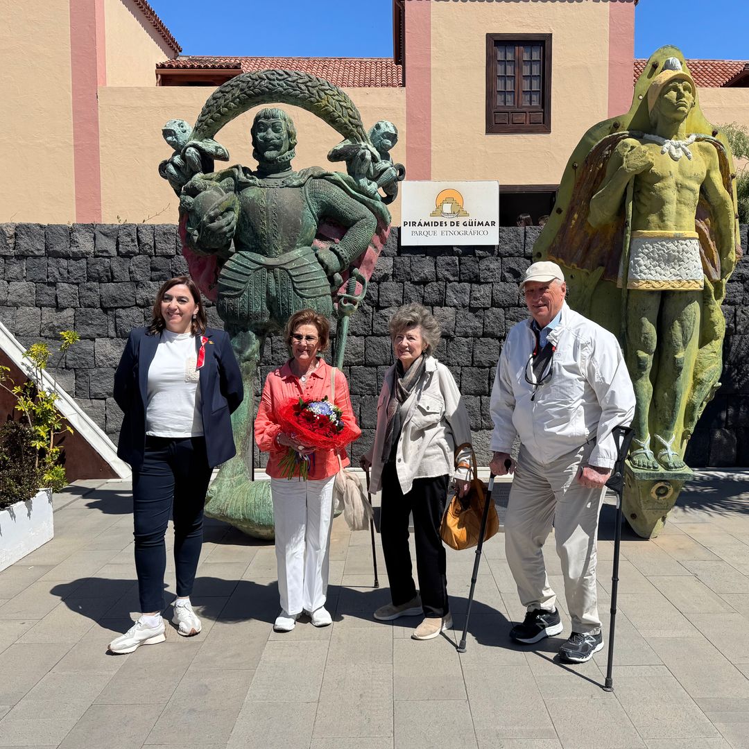 Todo sobre la visita secreta de los reyes de Noruega a Tenerife tras los pasos de un explorador amigo de la familia