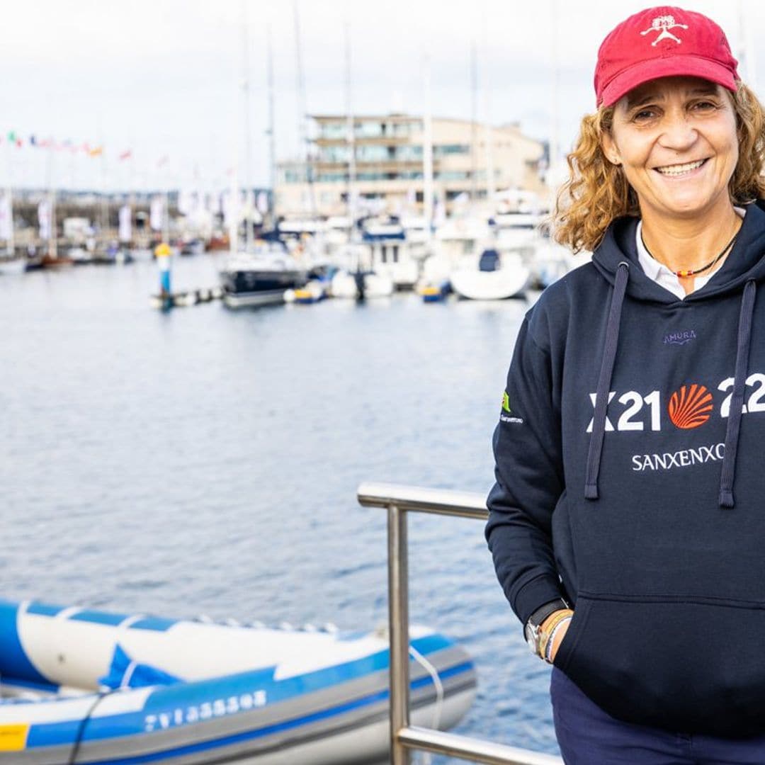 Lo que no se ha contado de la visita de doña Elena a Sanxenxo