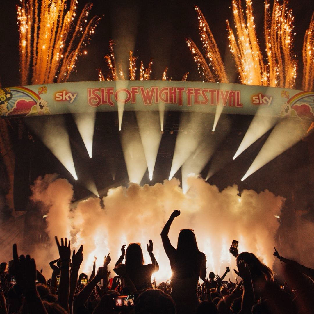 Festival de la isla de Wight, Inglaterra, Reino Unido