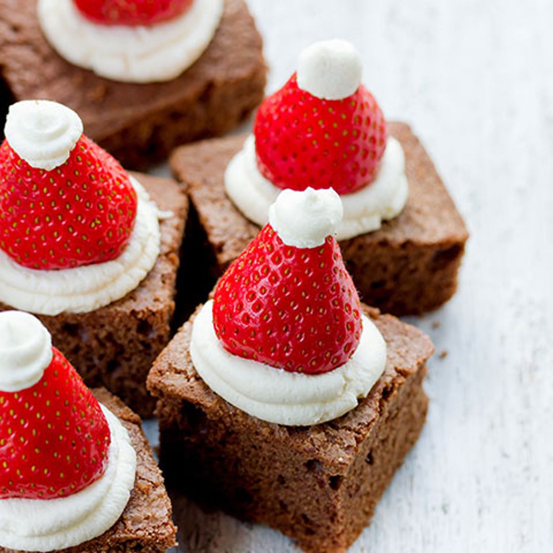 Brownie de Papá Noel