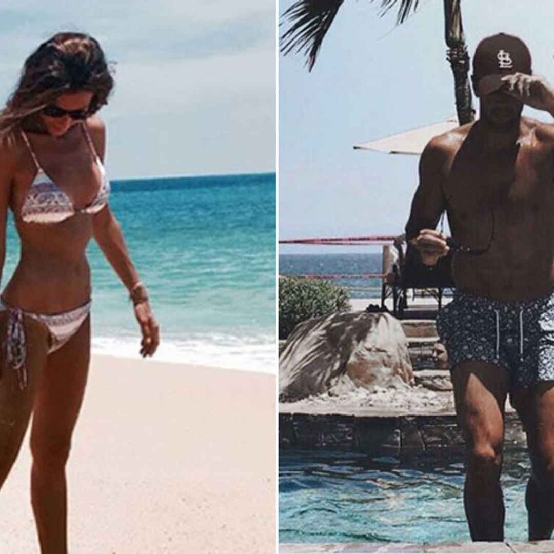 Ana Boyer y Fernando Verdasco lucen cuerpos de anuncio en México