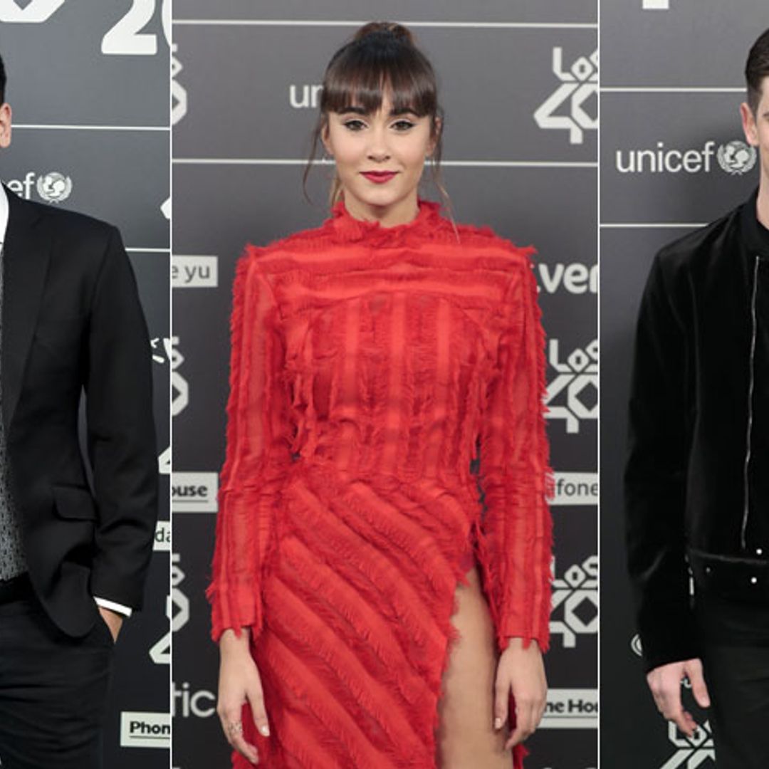 ¡Juntos pero no revueltos! Aitana, Cepeda y Miguel Bernardeau coinciden en la fiesta de la música