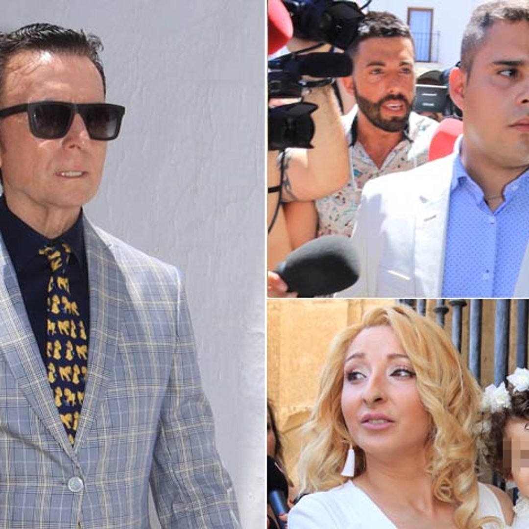 José Ortega Cano acude al bautizo de su nieta