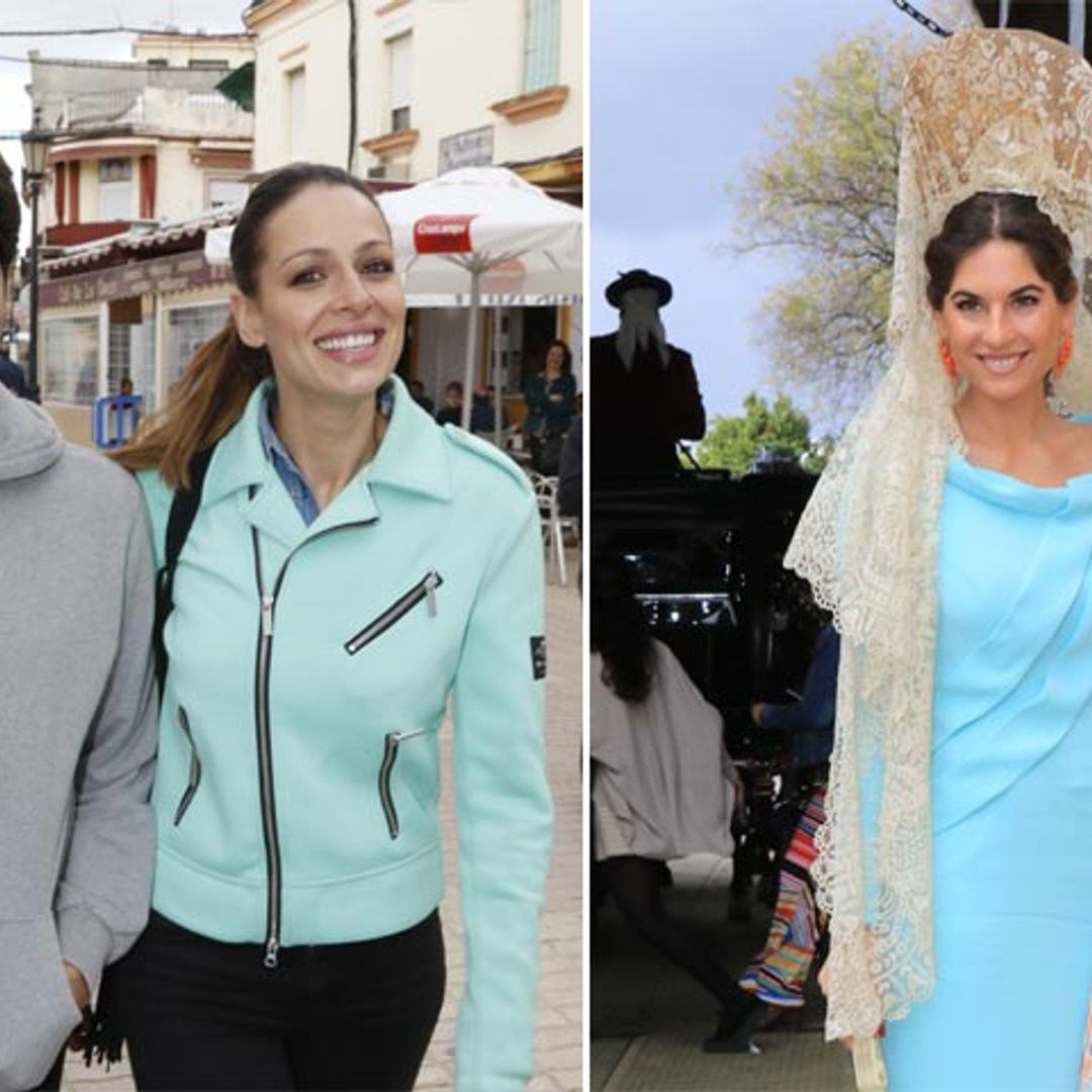 Mantilla y zapatillas de deporte, la combinación ganadora de Lourdes Montes y Eva González