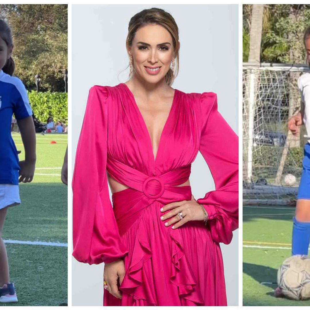 Las hijas de Jacky Bracamontes hacen su debut futbolístico, ¡siguen los pasos de su abuelo!