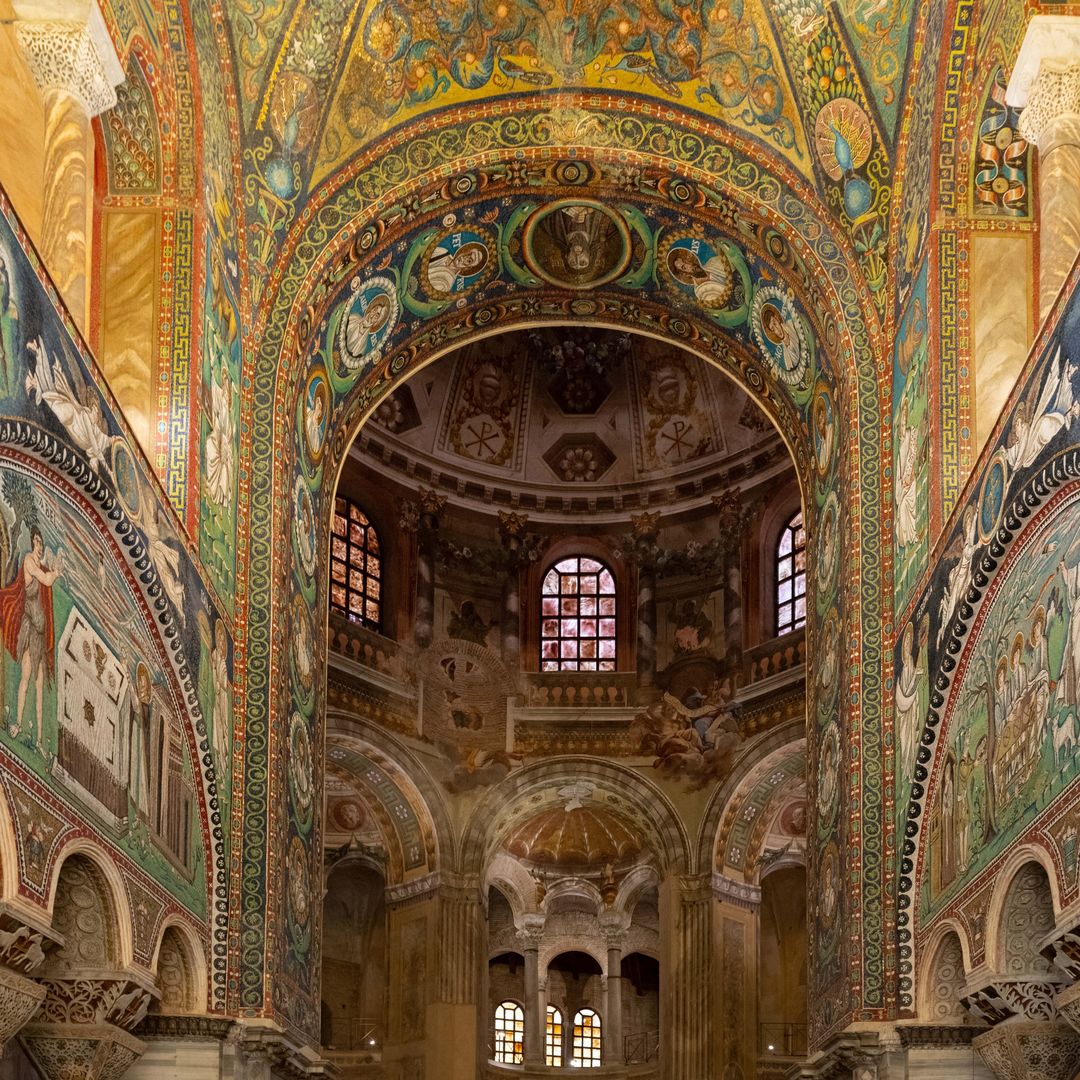 Basílica de San Vitale, Rávena, Emilia Romaña, Italia