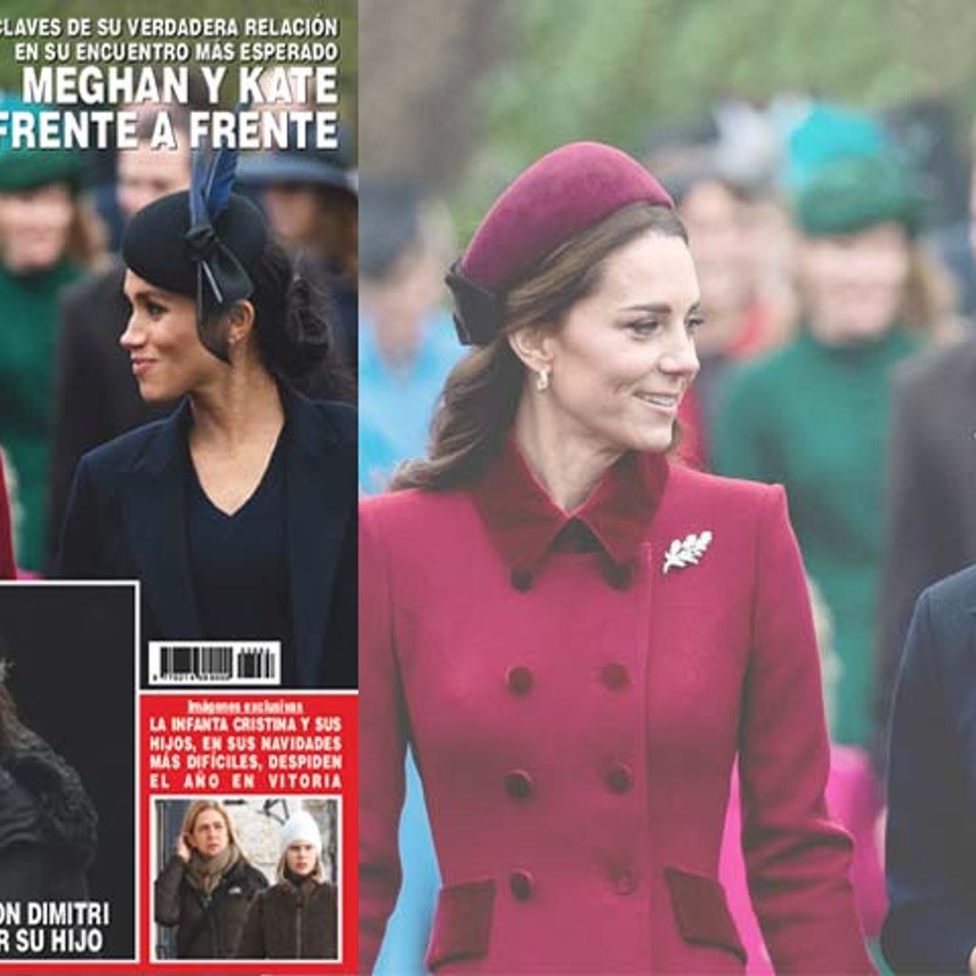 En ¡HOLA!, Meghan y Kate, frente a frente: las claves de su verdadera relación