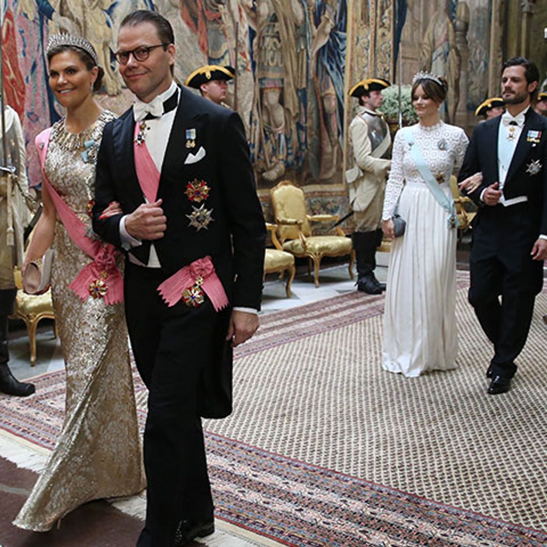 Póker de estilo: el día que los vestidores de cuatro 'royals' coincidieron en Suecia
