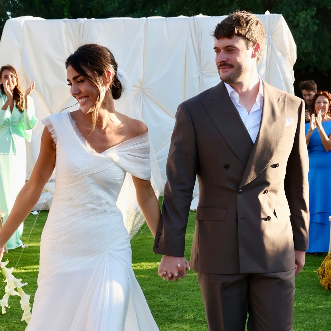 PRIMICIA. ¡Ya se han casado! Primera imagen de Anna Padilla y Mario Cristóbal tras el 'sí, quiero'