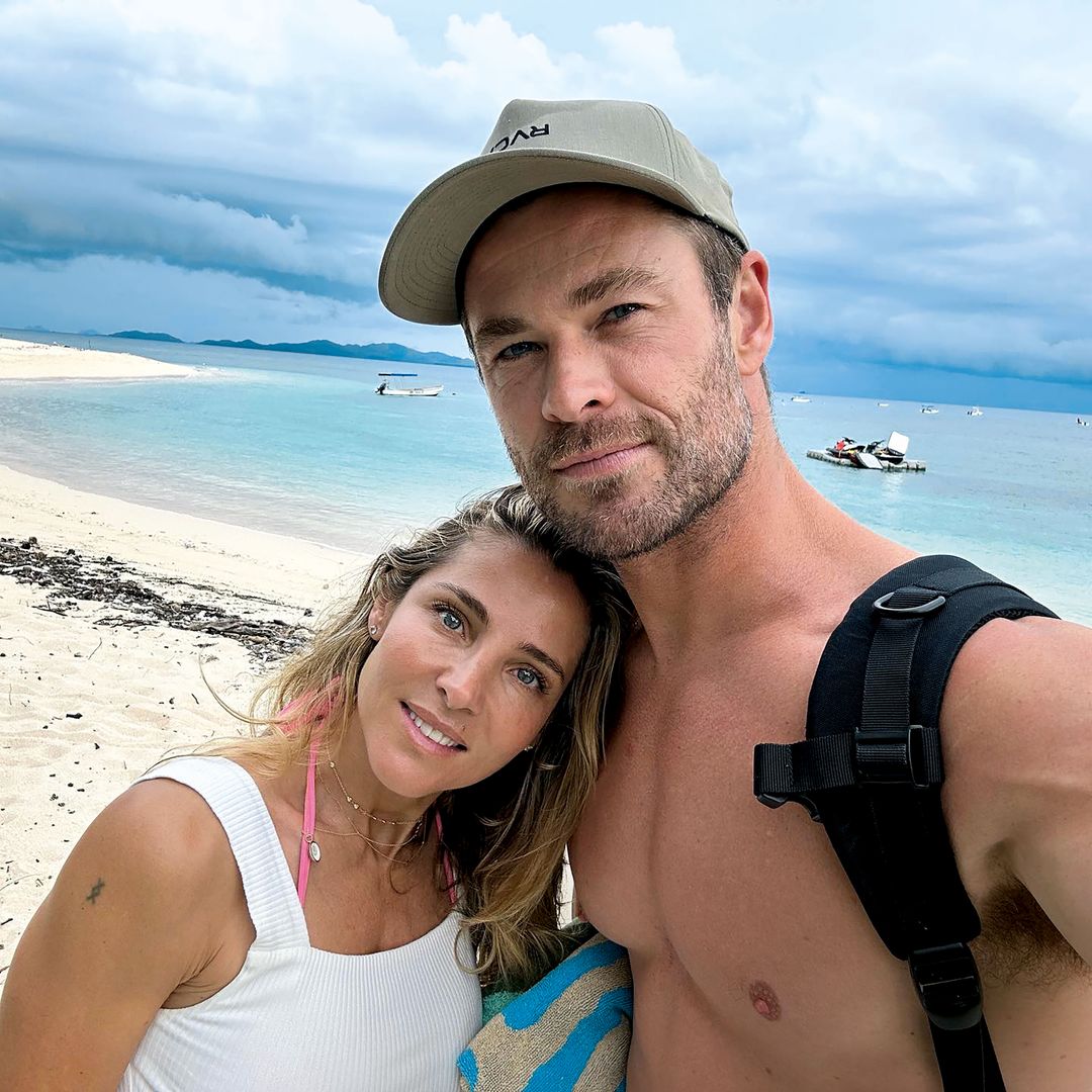 Elsa Pataky junto a Chris Hemsworth en un entrañable 'selfie'