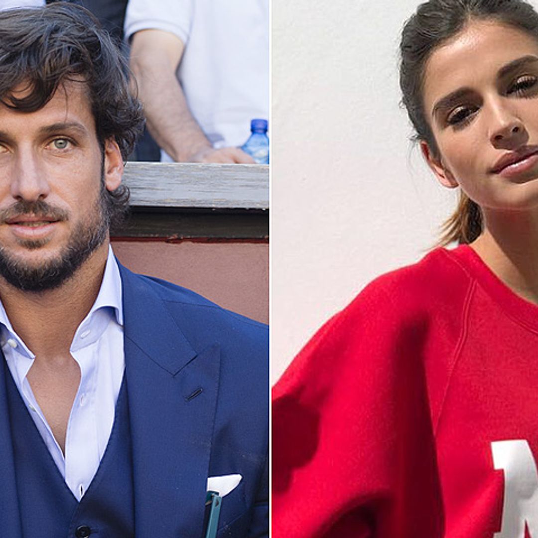 En ¡HOLA!: Primeras imágenes de Feliciano López junto a la espectacular modelo Sandra Gago