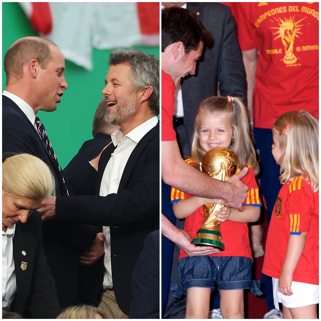 La pasión de los 'royals' por el fútbol: de los palacios a las gradas