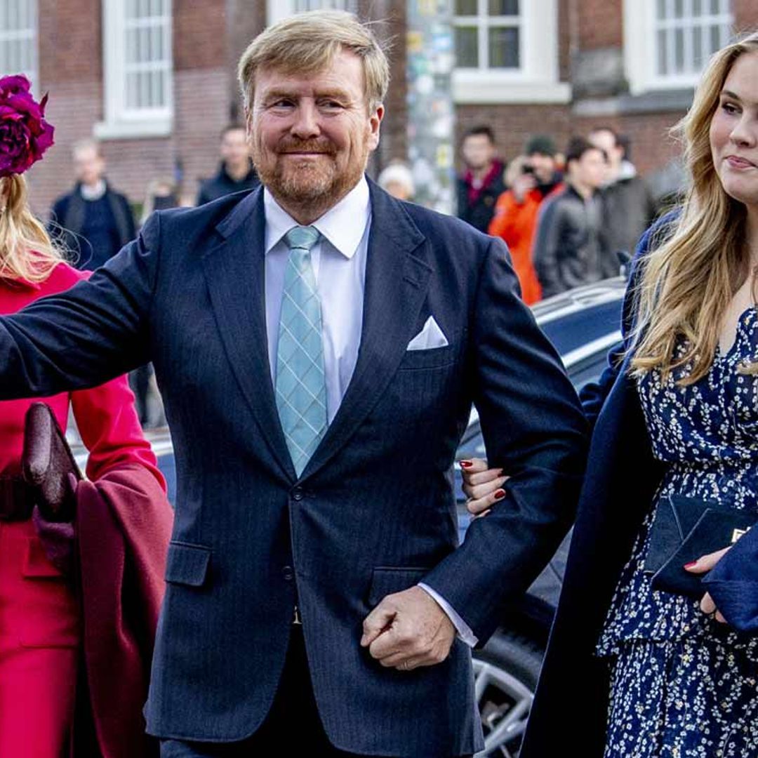 Guillermo de Países Bajos, el mejor apoyo de su hija Amalia en su gran día