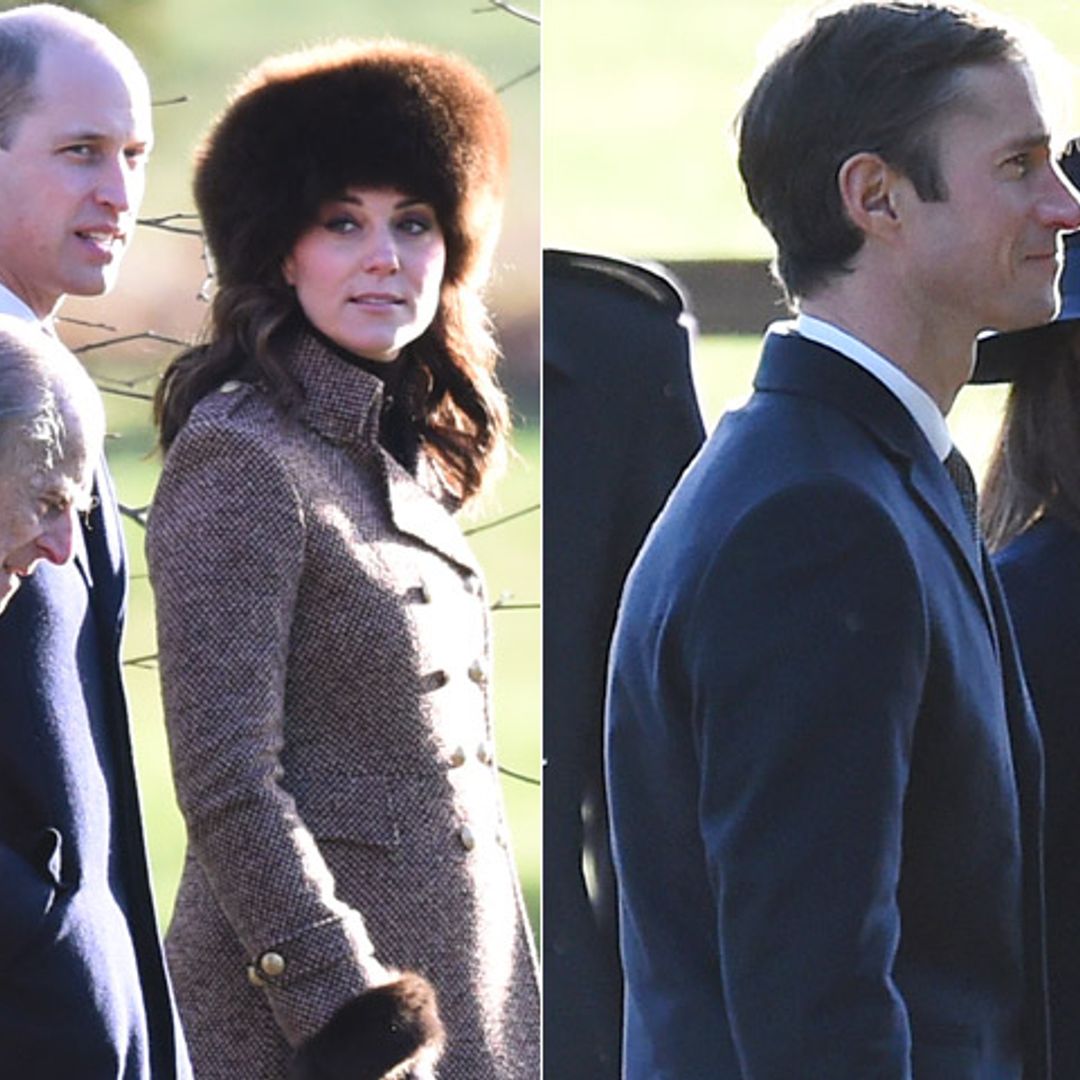 Pippa Middleton reaparece junto a la Familia Real británica