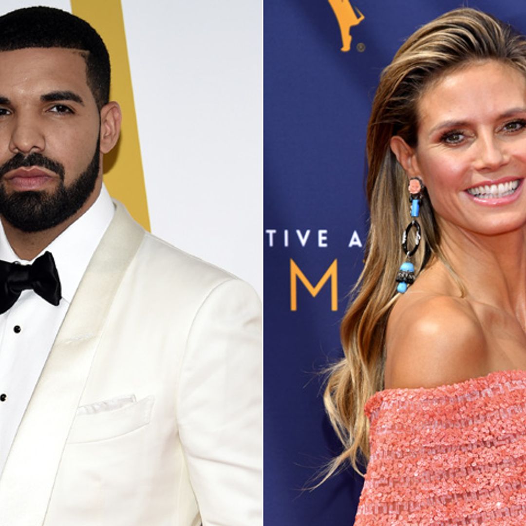 Drake le pidió salir a Heidi Klum por SMS y ella... le ignoró