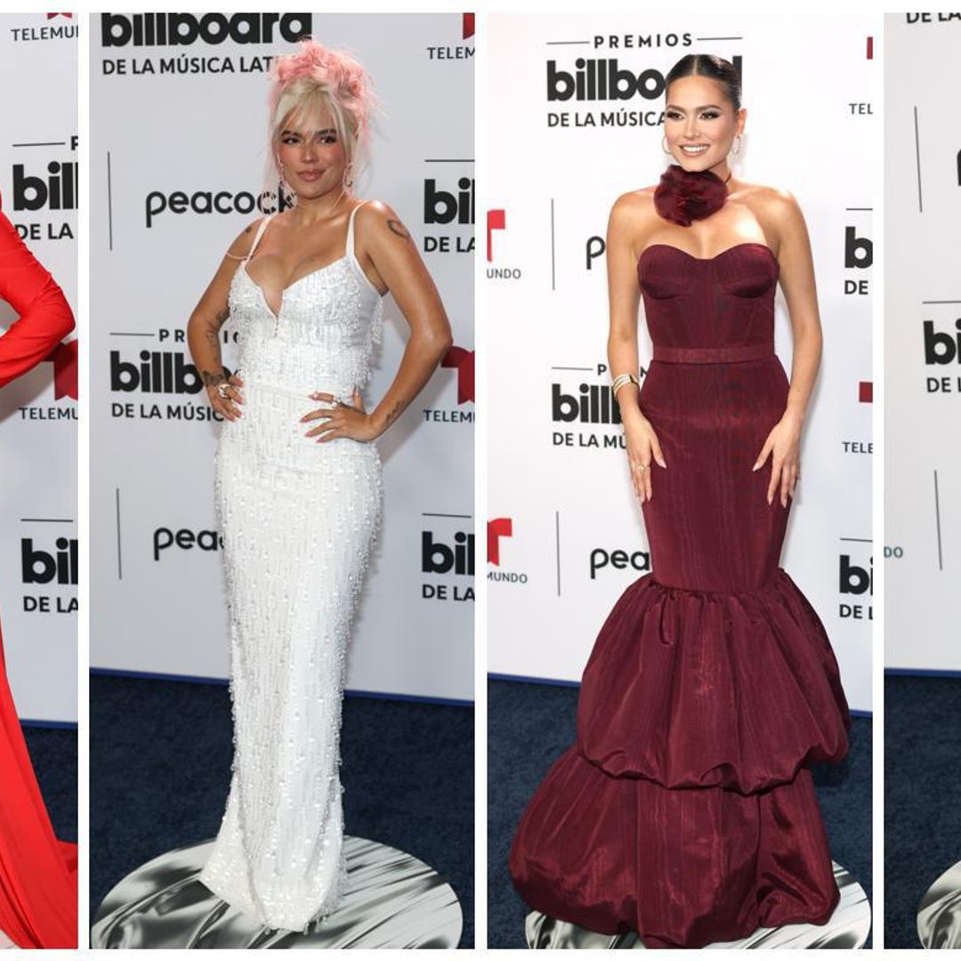 Los mejores looks en la alfombra roja de Premios Billboard de la Música Latina 2023