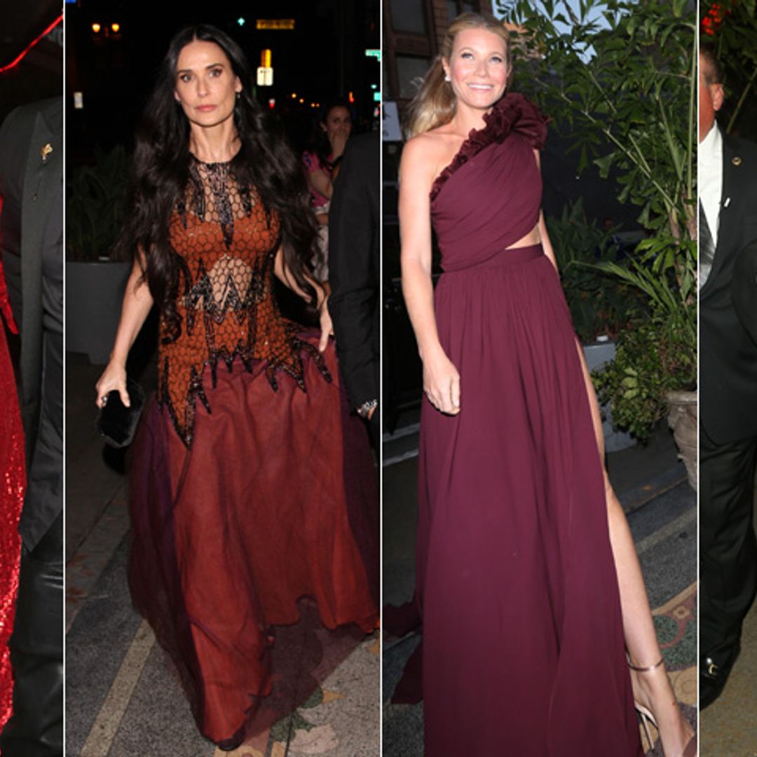 ¡Derroche de 'glamour'! Gwyneth Paltrow celebra una multitudinaria fiesta preboda rodeada de estrellas
