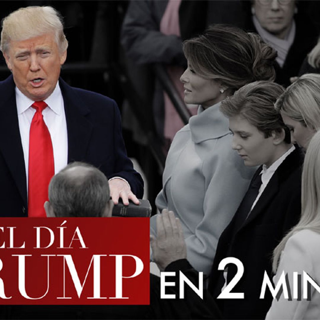 En vídeo: La intensa jornada de Donald Trump