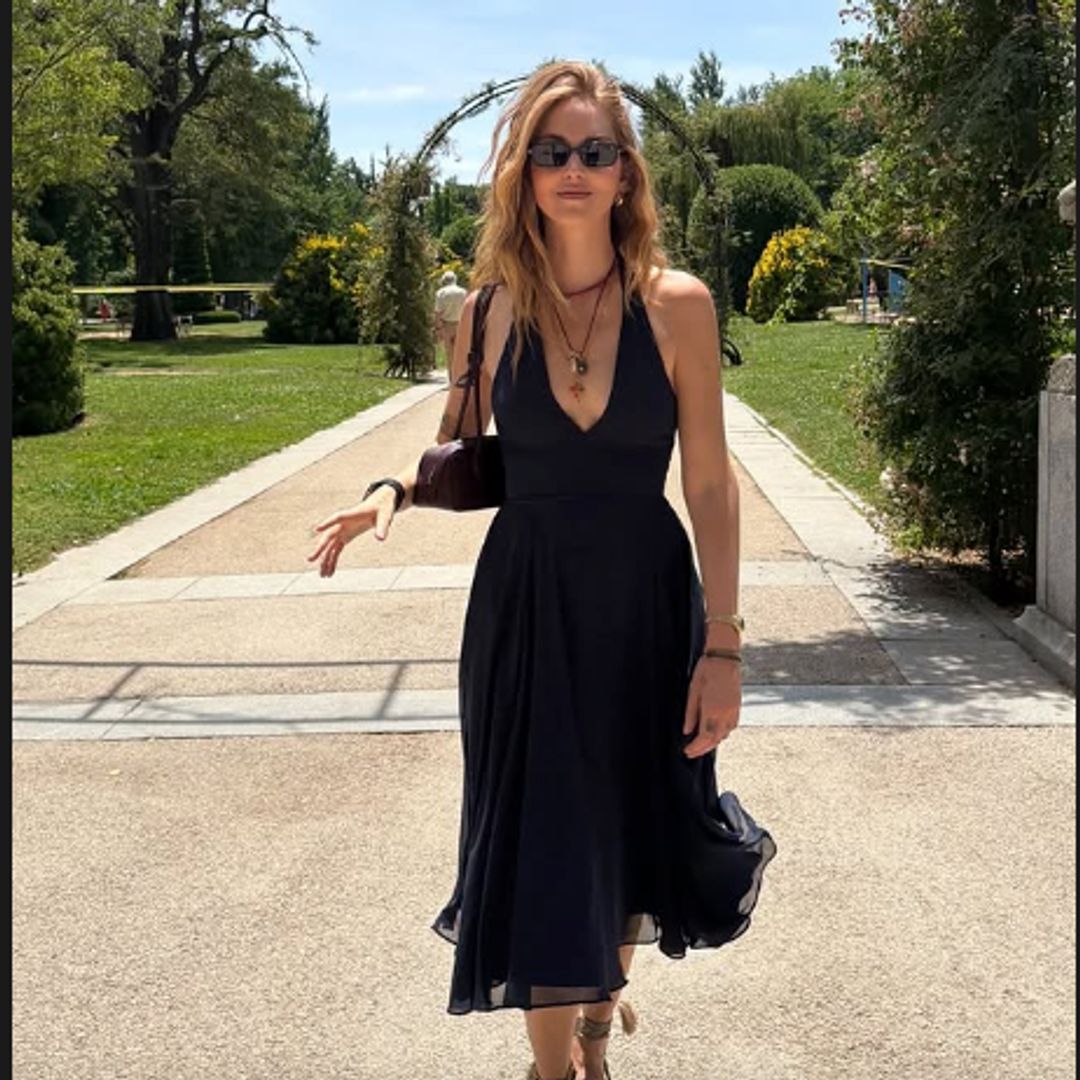Chiara Ferragni en el Parque del Retiro, Madrid