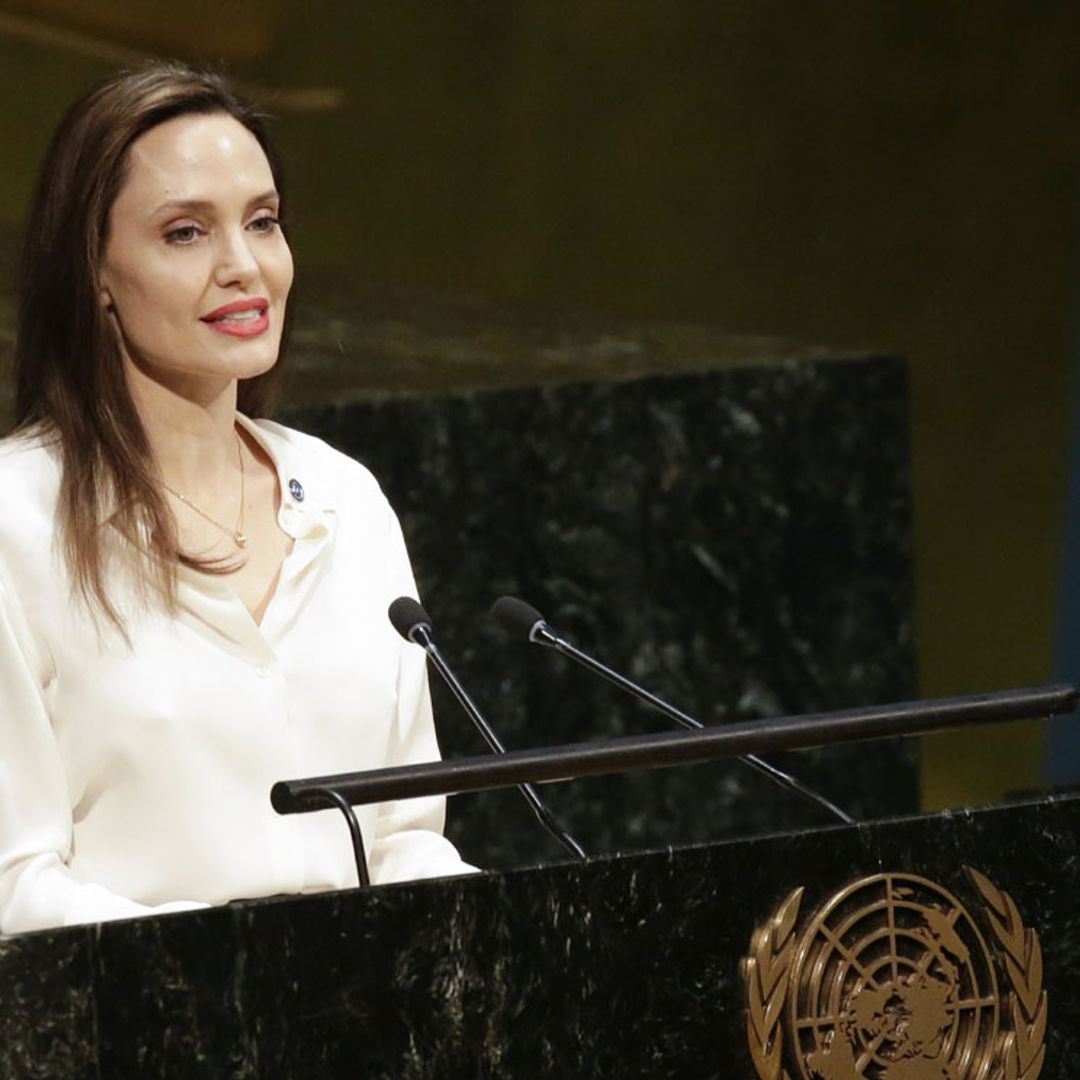 Angelina Jolie reaparece en la ONU con un discurso por la mujer y los refugiados
