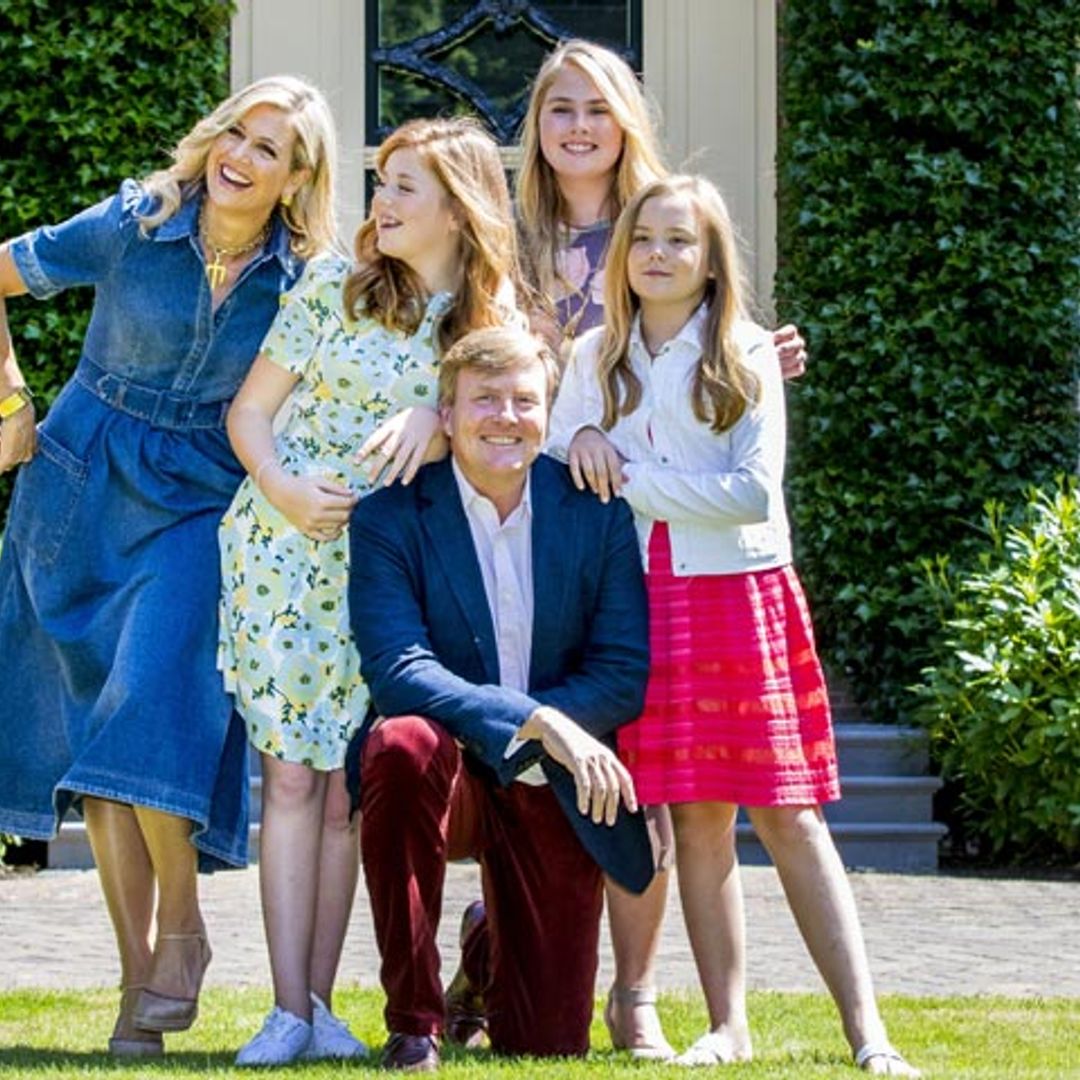 Máxima y Guillermo de Holanda escogen un significativo lugar para sus fotos más espontáneas