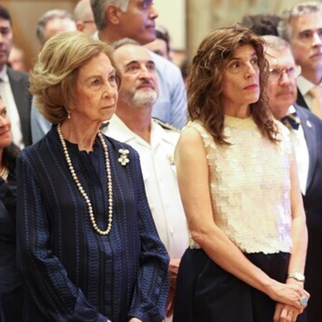 La reina Sofía despliega su agenda en Washington mientras el resto de la Familia Real se reparte por el mundo
