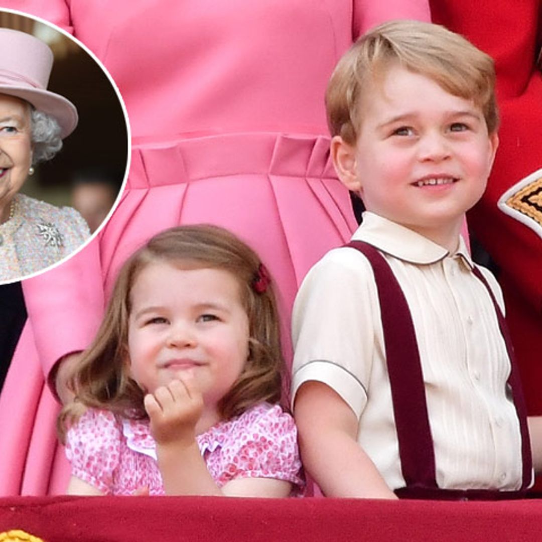 El simpático comentario de la reina Isabel sobre los príncipes George y Charlotte