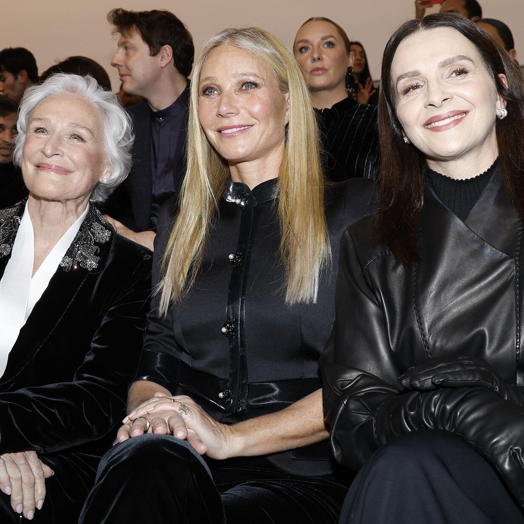 Glenn Close y Gwyneth Paltrow juntas en el ‘front row’ del desfile de Armani Privé