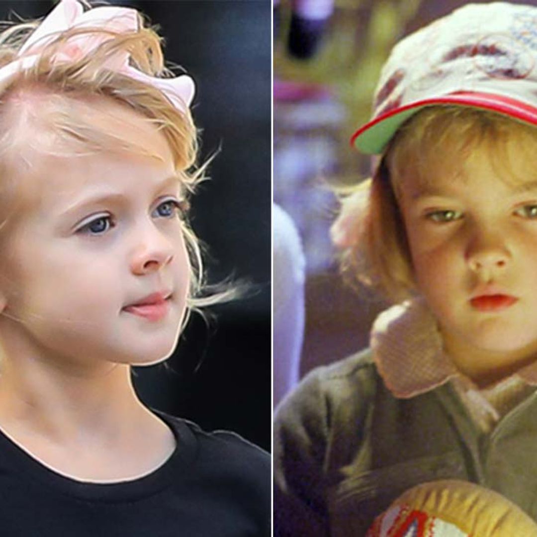 El extraordinario parecido de la hija de Drew Barrymore con la actriz cuando protagonizó 'E.T.'