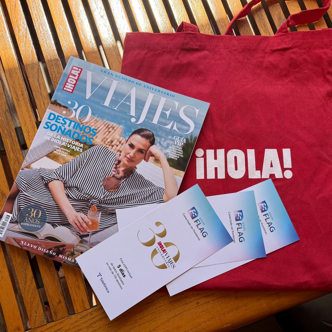 El 30 aniversario de ¡HOLA! Viajes nos descubrió cómo evitar sustos con los datos móviles fuera de España