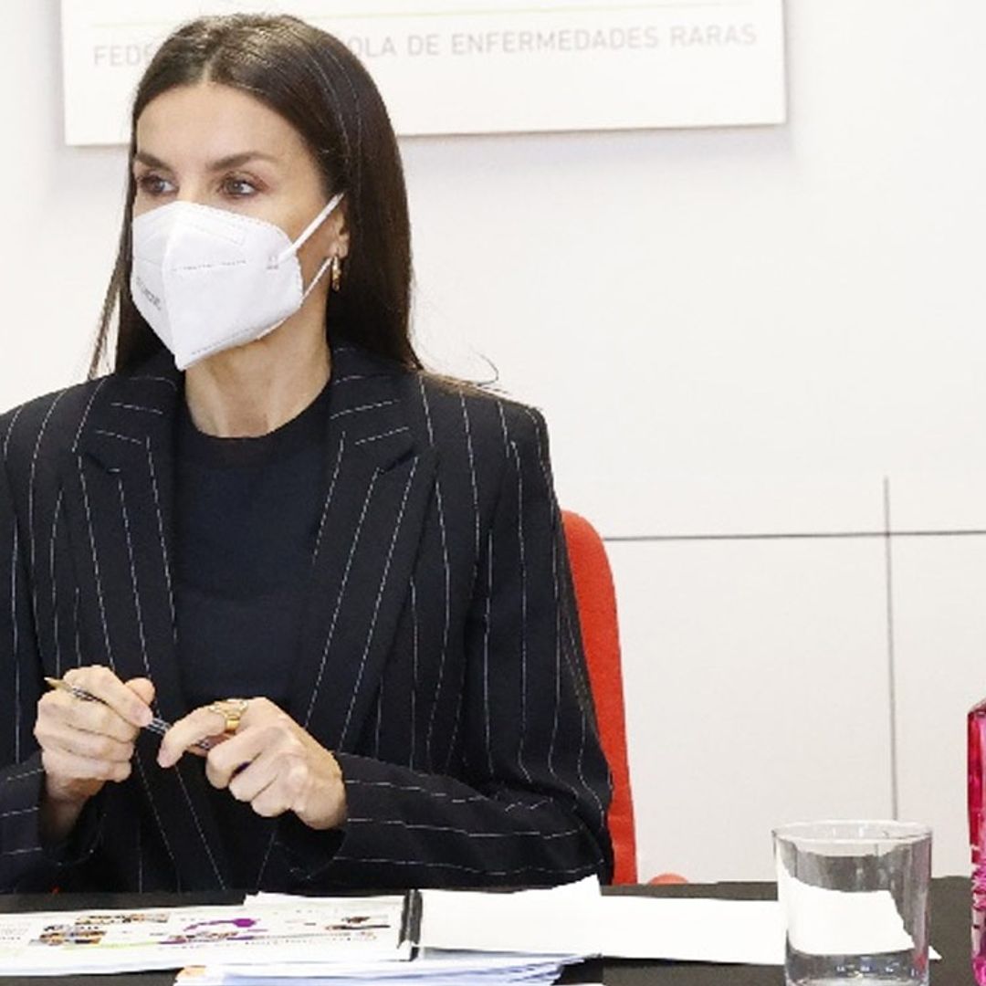 Doña Letizia, fiel a su cita con los afectados por enfermedades raras en su primer acto del año en solitario
