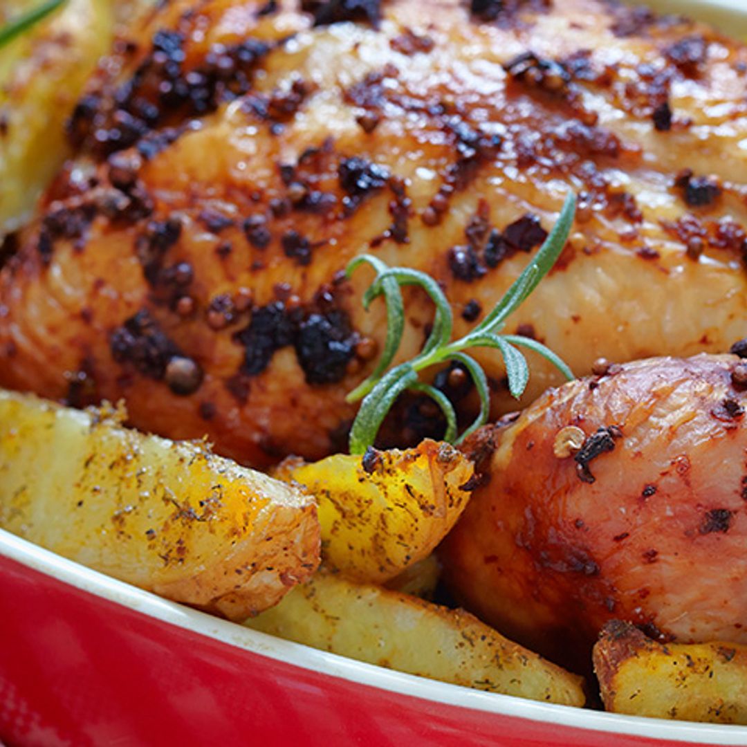 Fácil y económico: pollo al horno al estilo italiano