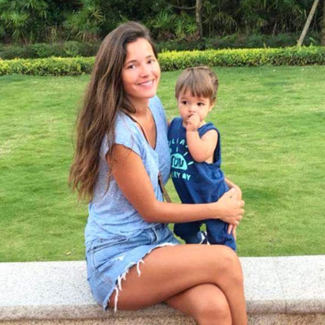 Malena Costa muestra orgullosa los primeros pasos de su hijo Mario