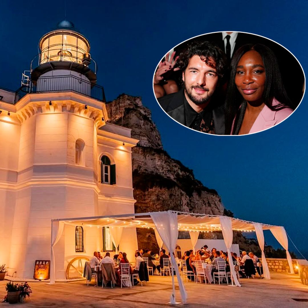 Venus Williams se casa con el actor Andrea Preti este viernes en el enclave más romántico del Mediterráneo