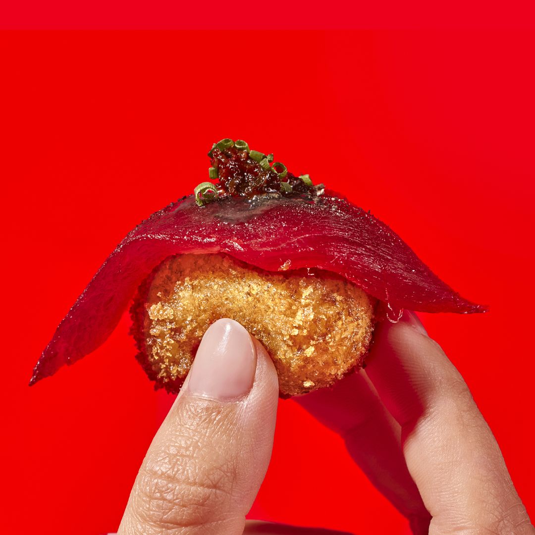 Nigiri de croqueta Pedroche de StreetXO Ibiza