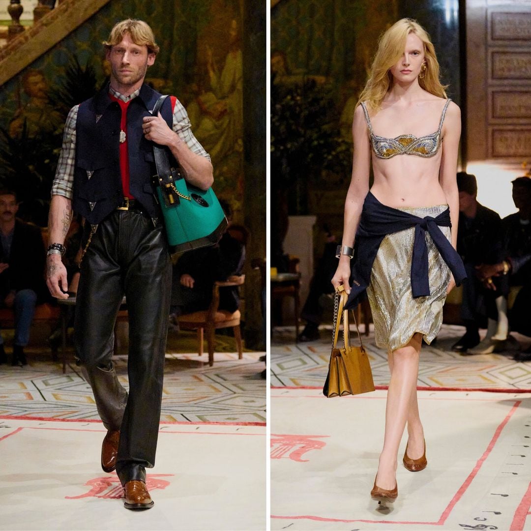Dario Vitale sorprende con su primera colección para Versace
