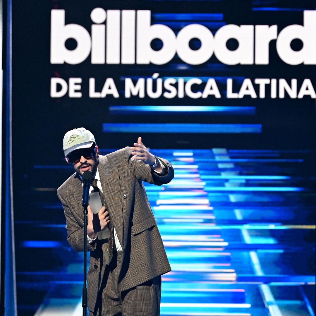Bad Bunny en los Billboard Latin Music Awards 2025 en Miami
