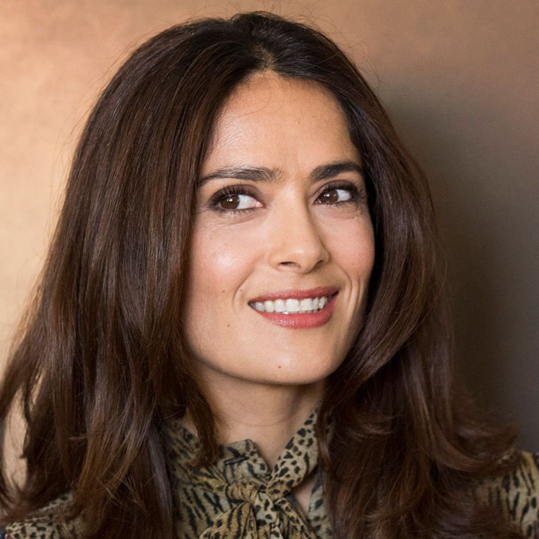 El posado de Salma Hayek sin maquillaje que ha conquistado a sus fans