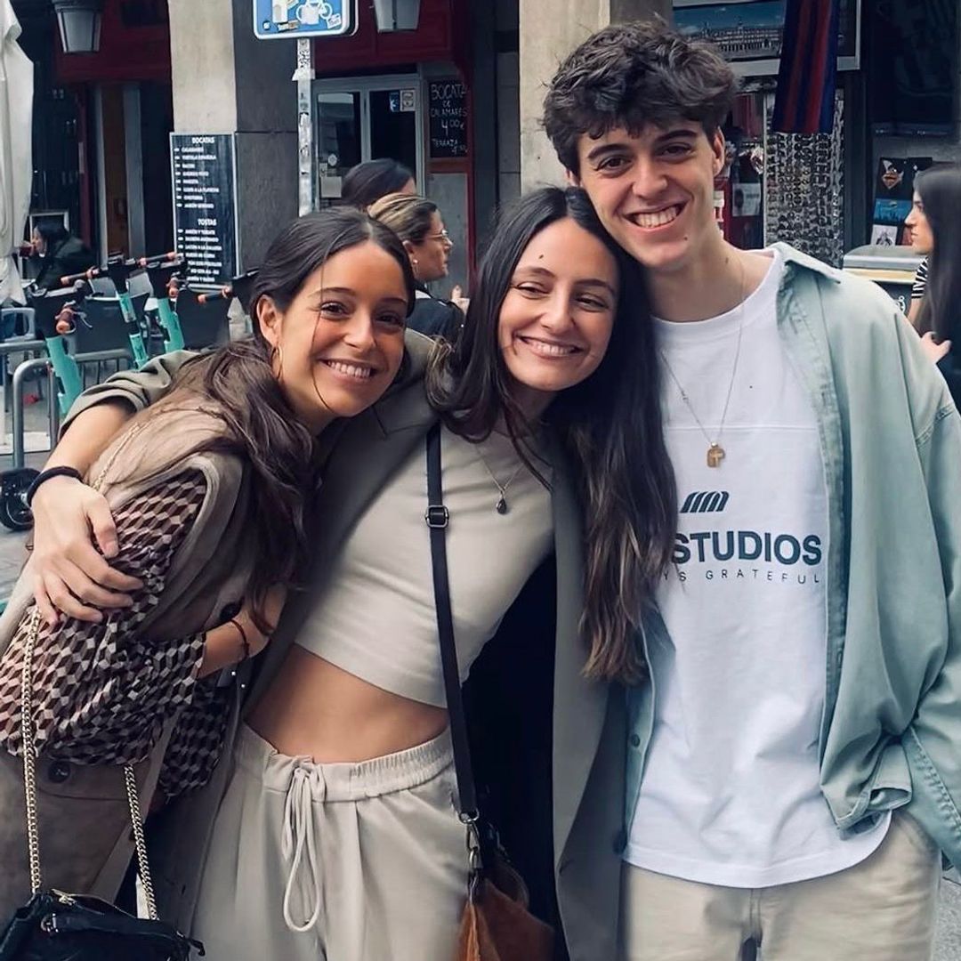 Los tres hijos de Lydia Bosch: Andrea Molina y los mellizos Ana Martín y Juan 