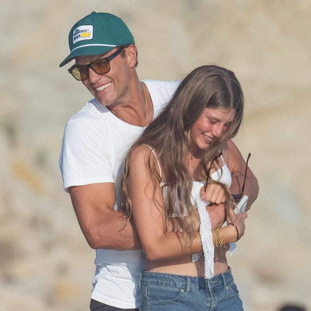 Tom Brady disfruta en Ibiza acompañado de la viva imagen de Gisele Bundchen