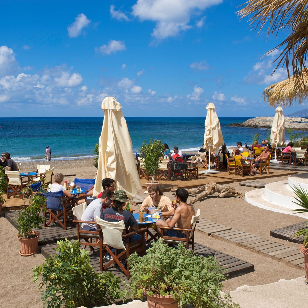 Beach Bar en Lakki, en la península de Akamas