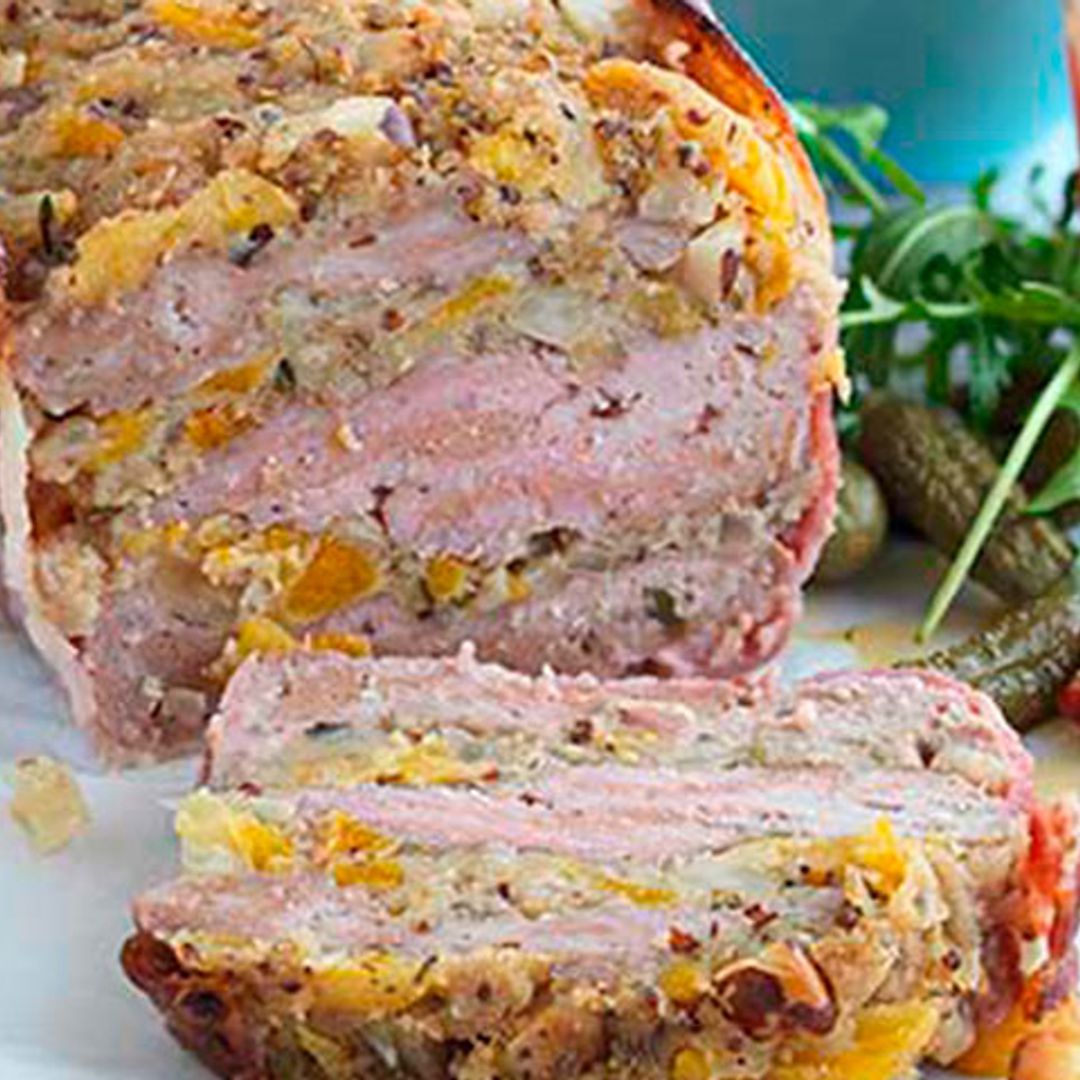 Terrina de carne y nueces