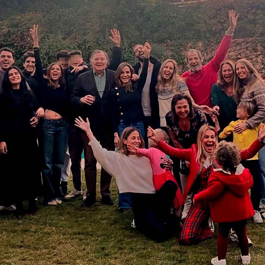La gran foto familiar de los García Obregón que demuestra que siguen siendo una piña