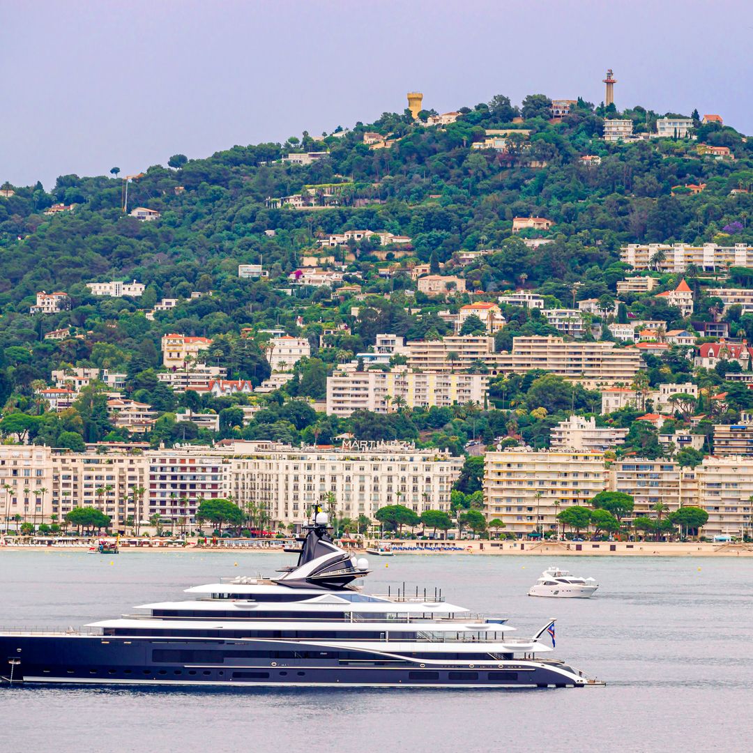 Fachada marítima de Cannes, Francia