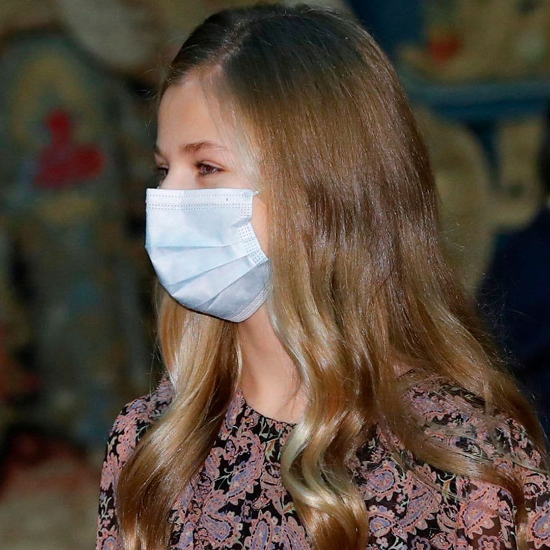 ¡Más rubia que nunca! La princesa Leonor estrena mechas